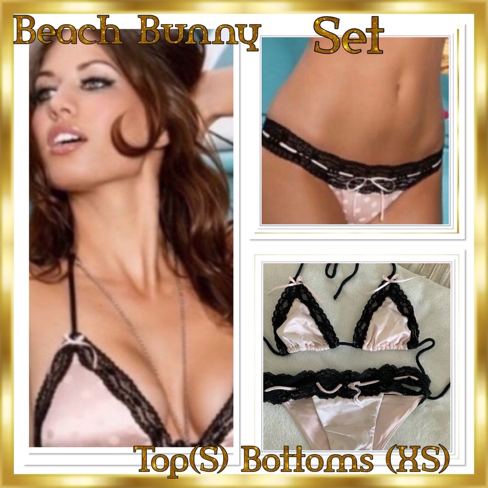 Beach Bunny Marmalada SET Top(S) Bottoms (XS) RARE